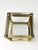 Vintage Mastercraft Brass & Glass Side Tables — Pair For Sale - Image 9 of 9