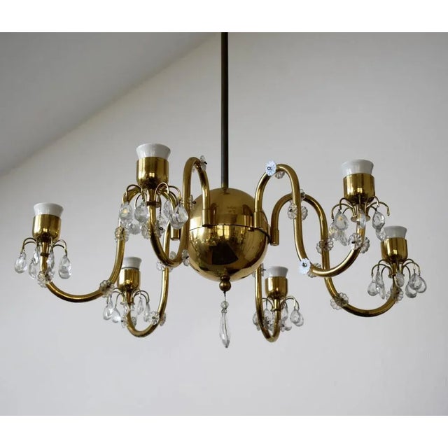 Art Deco Ceiling Lamp from Lobmeyr, 1940s For Sale - Image 3 of 7