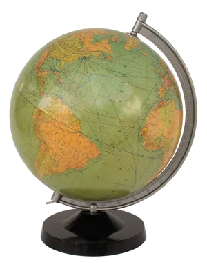 Illuminated Globe, GDR, 1973