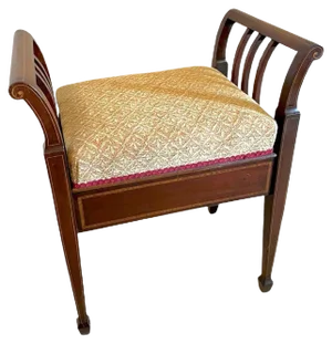Antique Mahogany Freestanding Side Table
