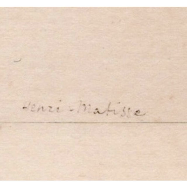 Matisse, Sitting Girl, Original Lithograph, 1920 For Sale - Image 7 of 10