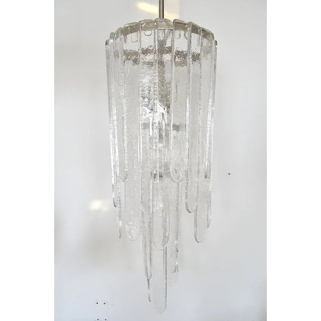 Elegant icicles - cascade light from Italy The design comes from Carlo Nason for the Mazzega company Muranoglas elements,...
