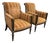 Nancy Corzine Circa 2000 Custom Design Lounge Chairs, Pair For Sale