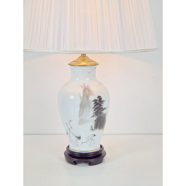 Table Lamp by Haruo Momoki for Franklin Porcelain For Sale - Image 6 of 13
