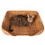 Artifacts Rattan Pet Bed 26"x20", Honey Brown For Sale - Image 4 of 5