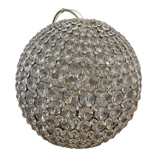 2000s Crystal Da Vinci Pendant by Schonbek For Sale