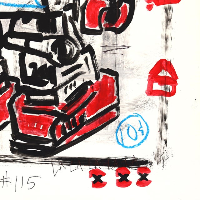Toy Box Menace - Original Contemporary Pop Street Art Acrylic on Posterboard For Sale - Image 4 of 7