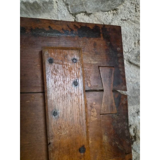 Antique French Oak Flour Chest, 1800s For Sale - Image 9 of 18