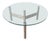1970's Brutalist Multi Color Welded Metal Three Leg Coffee Table For Sale