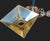 Vintage Chapman Brass Bouillotte Table Lamp With Black Tole Shade For Sale - Image 9 of 13