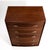t.h. Robsjohn Gibbings Widdicomb Walnut Spear Handle Five Drawer Chest Dresser For Sale - Image 10 of 18