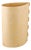 Pablo Pardo "Uno" Bent Wood Wastebasket / Paper Bin / Trash Can in Blonde / Ash Finish For Sale