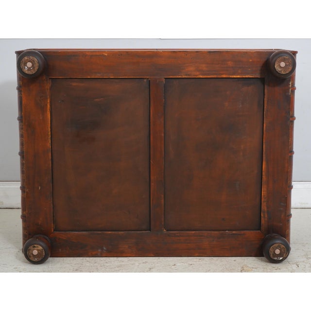 Theodore Alexander Leather Top Bookspline Coffee Table For Sale - Image 16 of 16