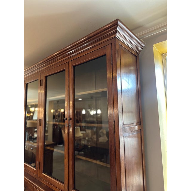 Oak Display Cabinet, 1920 For Sale - Image 3 of 18