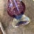 1970s Italian Mid-Century Modern Tall Purple Murano Glass Vase For Sale - Image 10 of 13