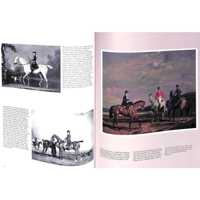 "Man and the Horse: An Illustrated History of Equestrian Apparel" 1984 Mackay-Smith, Alexander, Druesdow, Jean R., & Ryder, Thomas For Sale - Image 12 of 12