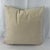 Handcrafted 22” square pillow in designer Althea Citron attributed to Lee Jofa floral linen fabric. Solid coordinating...