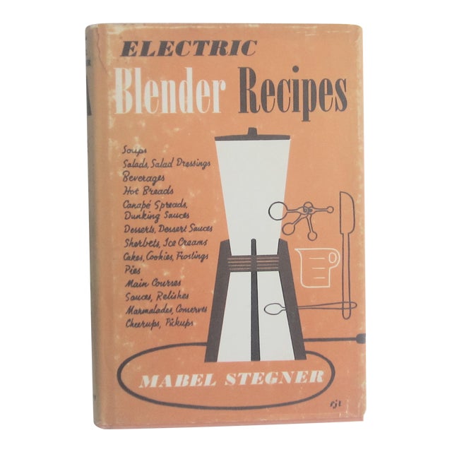 Mid-Century 'Electric Blender Recipes" Book For Sale