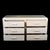 Late 20th Century Blonde Pencil Reed Dresser For Sale - Image 5 of 6