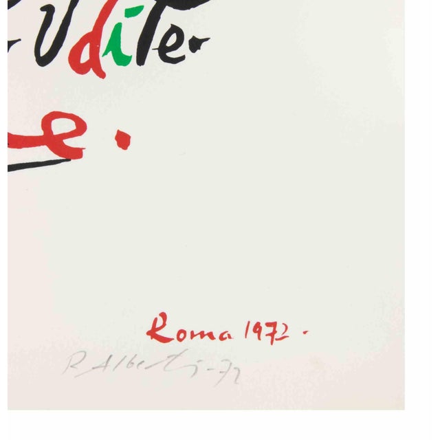 Lithograph on paper. Edition of 99 prints. Hand signed and numbered. Excellent condition. Rafael Alberti (1902 – 1999) was...