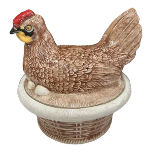Vintage Hen Shaped Tureen