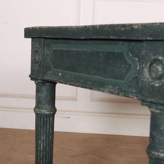 English Regency Console Table For Sale - Image 4 of 12