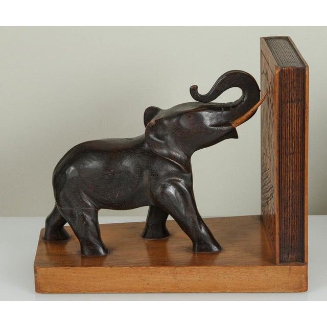 1930s Art Deco Elephant Bookends a Pair Chairish