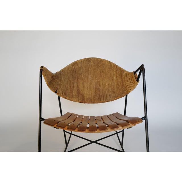 Mid 20th Century 1950 Arthur Umanoff Rocking Chair For Sale - Image 5 of 12