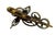 Beautiful vintage butterfly barrette looks great in the hair or as a piece of decor. Beads and crystal rhinestones adorn...