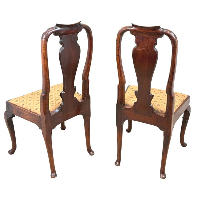 Walnut Harlequin Dining Chairs, 1715, Set of 10 For Sale - Image 15 of 18