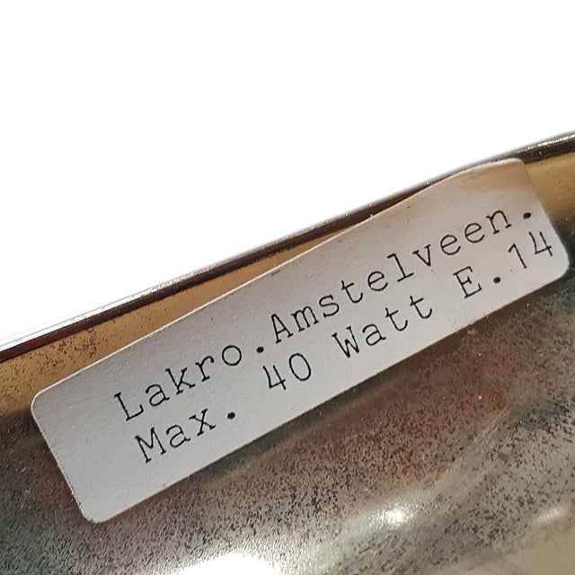 Metal Wall Lights from Lakro Amstelveen, Set of 2 For Sale - Image 7 of 9