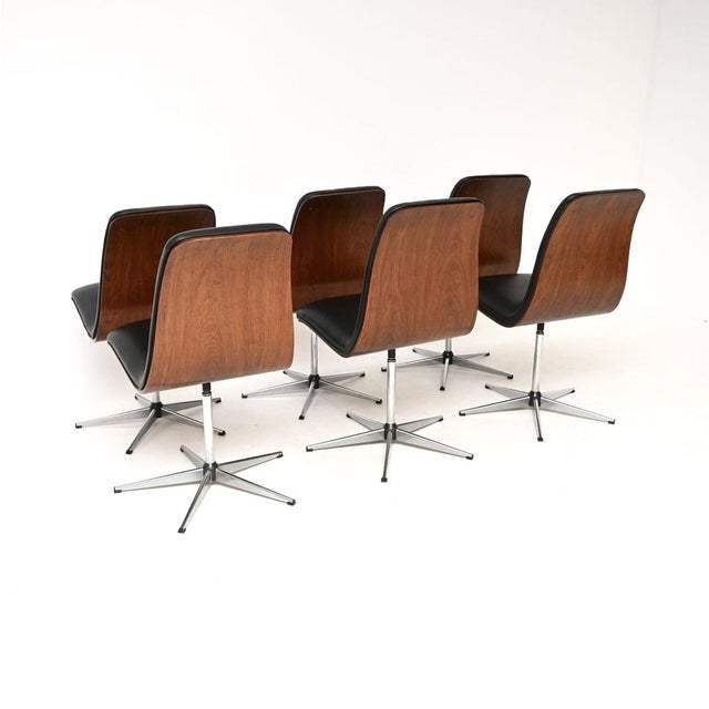 Vintage Dining Table and Chairs attributed to Robert Heritage for Archie Shine, 1960, Set of 7 For Sale - Image 11 of 16