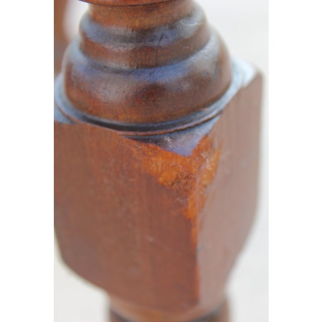 Elegant Early 20th Century Victorian-Style Flame Mahogany Library Table For Sale - Image 16 of 17