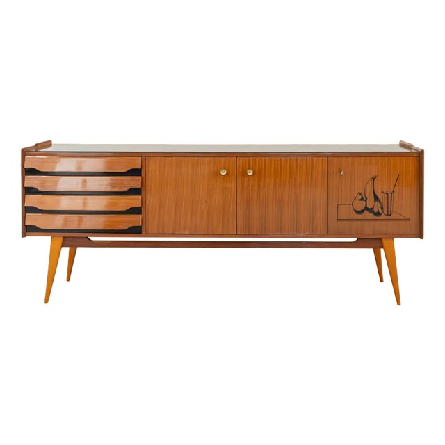 Mid-Century Italian Sideboard, 1950s For Sale