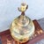 Vintage Ceramic and Wood Olive Green Earth-Tone Table Lamp For Sale - Image 4 of 8
