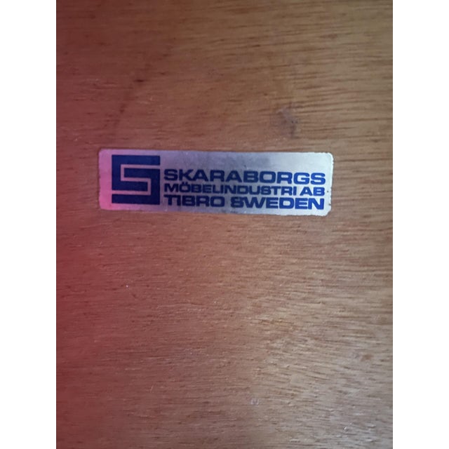 Mid Century Modern (C1960) Swedish Rosewood Dining Table For Sale - Image 12 of 12