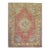 Vintage Turkish Oushak Medallion Rug - 6'6" x 9'2" For Sale