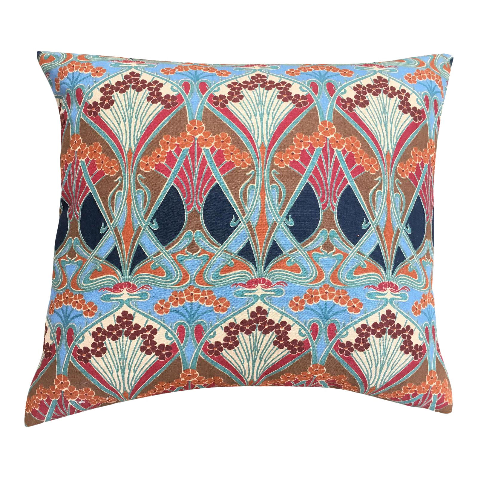 Liberty of London Art Nouveau Pillow Chairish