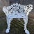 Vintage Cast Aluminum Grapevine Garden Furniture Set – 5 Pieces For Sale - Image 10 of 11