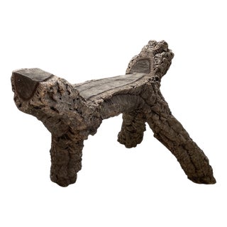 Brutalist Popular Art Stool, 1950s For Sale