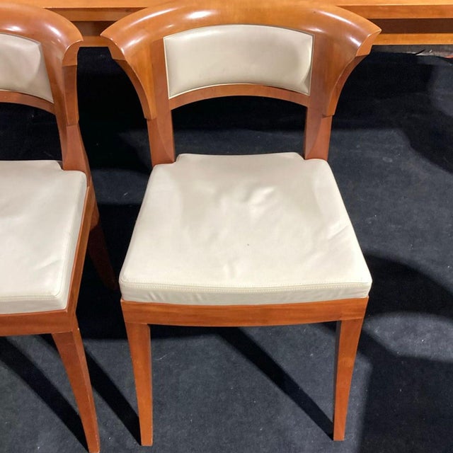 Vintage Leon Krier for Giorgetti Sella Magna 9-Piece Dining Set For Sale - Image 11 of 18