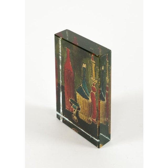 Mid-Century Box in Wood and Art Glass attributed to Erwin Burger for Fontana Arte, Italy, 1950s For Sale - Image 18 of 18