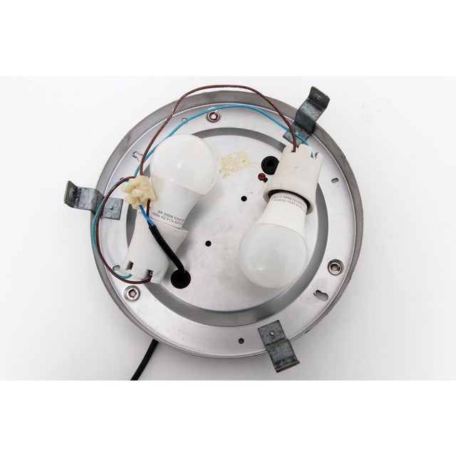 German Round Ceiling or Wall Lamp from Kaiser Idell, 1960s For Sale - Image 6 of 14