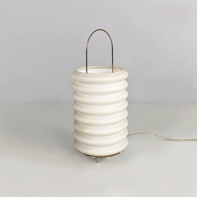 Italian Modern Murano Glass Lantern Table Lamp by Paola Navone Antonangeli, 2000s For Sale - Image 3 of 13