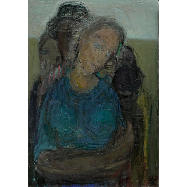 1970s Modern Figurative -- Madre Del Mundo by Rodrigo Ramirez Pimentel For Sale - Image 4 of 4