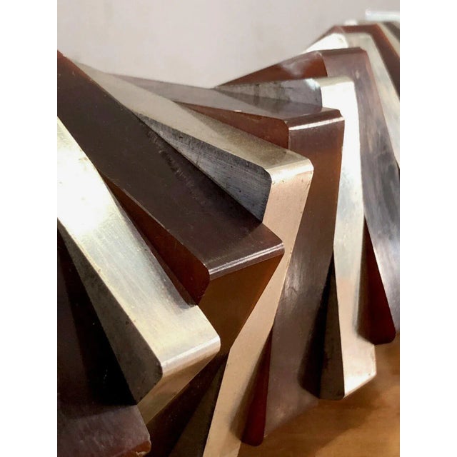 Metal Space Age Kinetic Table Lamp, France, 1970s For Sale - Image 7 of 11