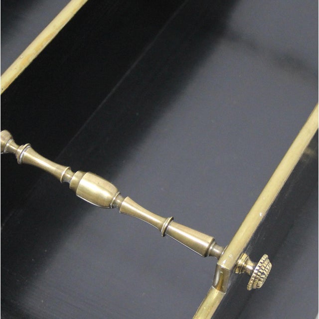 Napoleon III Ebonized Wood Bookshelf For Sale - Image 4 of 10