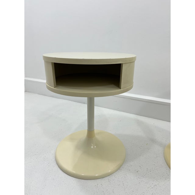 Space Age Tulip Side Tables by Lusch Erzeugnis for Lusch & Co, 1970s, Set of 2 For Sale - Image 9 of 15