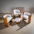 Art Deco Armchairs with Pouf, probably Italy For Sale - Image 15 of 15