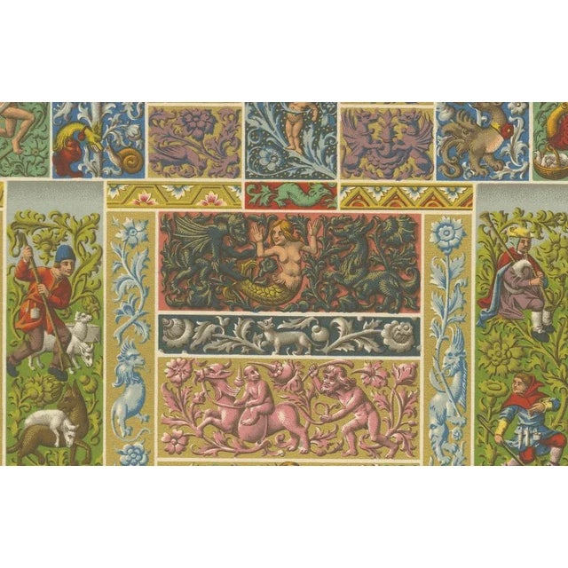 Durin after Albert Racinet, LI of L’Ornement Polychrome, 1869, Paper For Sale - Image 6 of 10